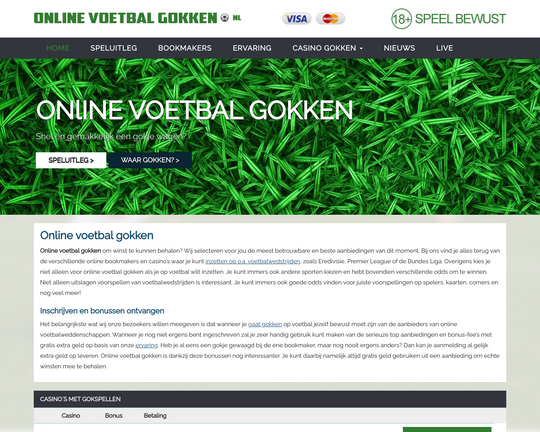 Online Voetbal Gokken Logo